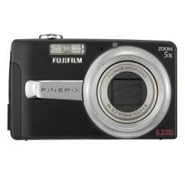 Fuji J50 Black Digital Camera 8.2MP Zoom +Black Case+2GB SD Bundle