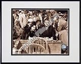 Babe Ruth &acute; Retired #7 Babe with Claire Signing Autographs &acute; Double Matted 8 &acute; X 10 &acute; Photograph in Black Anodized Aluminum Frame - B00016M06A