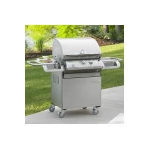 Outdoor GreatRoom LG24C Fire Stone Legacy 24i Gas Grill Head in Liquid Propane with CABINET CART INCLUDED - LG24C