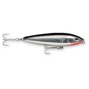 Rapala Saltwater Skitter Walk 11 Fishing lure, 4.375-Inch, Silver Mullet