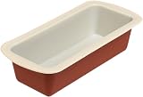 The Carefree Kitchen 2-Tone Silicone Loaf Pan, Terracotta