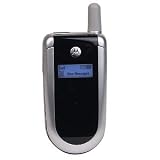 Motorola V180 Quad-Band GSM Mobile Phone (Silver/Black)