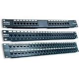Cat5/5e 48-port Pat.Panel Uns.