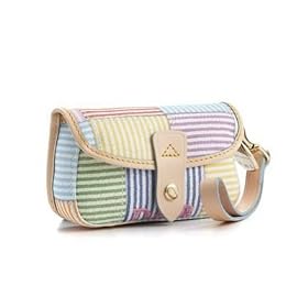 Dooney & Bourke Seersucker Flap Wristlet