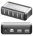 USB HUB 7Port extern Aktiv inkl. Netzteil