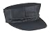 Ultra Force Black Poly-Cotton Marine Corps Cap With No Emblem, Available in various sizes