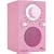 Tivoli Audio Fashion PAL Portable Audio Laboratory AM/FM Radio, Pink