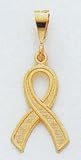 Breast Cancer Awareness Ribbon Charm - K580