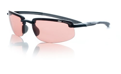Bollé Sonnenbrille Upshot Shiny Black Modulator Rose, 10498