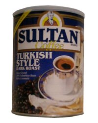 Turkish Style Dark Roast Coffee (Sultan), 14oz (400g)