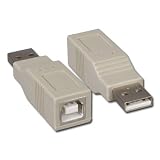 USB A Male to B Female Adapter