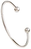 Sterling Silver Open Bangle Bracelet