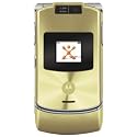 Motorola RAZR V3xx Gold Phone (AT&T, Phone Only, No Service)
