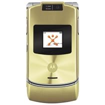 Motorola RAZR V3xx Gold Phone (AT&T, Phone Only, No Service)