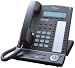 KX-T7633-B Panasonic Digital Proprietary Telephone 3-Line Backlit LCD Speakerphone KX-T7633B Black Image