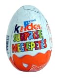 Kinder Surprise chocolate eggs with toy inside 20g