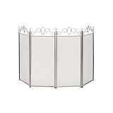 Outdoor Living : UniFlame 4 Fold Brushed Stainless Steel Screen