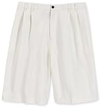 Caribbean Joe Rayon-blend Pleated Shorts