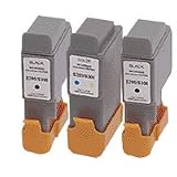 Canon Compatible BCI-24 (3)-Pack Ink Cartridges: 2-Black (BCI-24Bk) and 1-Color (BCI-24Clr)