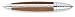 Cross Autocross Toffee Leather Wrapped Ball Point Pen with Chrome Appointments