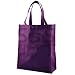 Reusable Grocery Tote Bag 10 Pack - Deep Purple