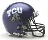 TCU Horned Frogs Replica Mini Helmet w/ Z2B Mask