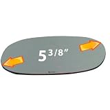 1973-1981 PONTIAC LEMANS-TEMPEST (RWD) Large Sport, Flat, Driver Side Replacement... by Automotive Mirror Glass