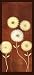 Crystal Flowers I by Martin Irish - Fine Art Print / Poster - 9.00 x 19.75