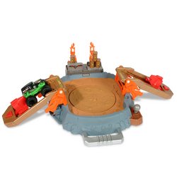 Mattel Hot Wheels Monster Jam Crash and Smash Stadium by Die Cast Cars