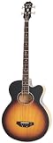 Epiphone El Capitan 4-String Acoustic-Electric Bass Guitar, Cutaway, Vintage Sunburst