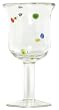 Hand Blown Glass Galaxy Wine Glass 7.25"H 10oz Set of Four