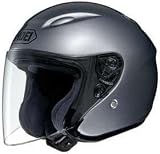 SHOEI J-WING JWING PEARL GRAY METALLIC MOTORCYCLE Open-Face-Helmet