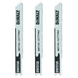 Buy 3 14 TPI T-Shank Bi-Metal Jig Saw Blade (Each), Pack of 5 by DEWALT