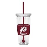 NFL Washington Ravens Lidded Cold Cup with Straw