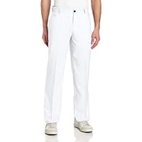 Adidas Golf Men's's Climalite 3-Stripes Tech Pant, White, 30/32-Inch
