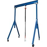 Vestil Adjustable Steel Gantry Crane - 6000-lb. Capacity,...