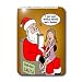 Rich Diesslins Funny Christmas Cartoons - Santa and Future Beauty Pagent Contestant -...