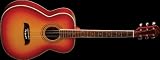 Oscar Schmidt by Washburn OF2 Full Size Acoustic Guitar - Cherry Sunburst