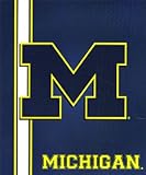 Michigan Wolverines 50x60 Royal Plush Raschel Throw Blanket - Mesh Style - COLLEGE ATHLETICS Sports Merchandise