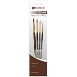 Humbrol AG4250 Palpo Paint Brushes Sizes 000,0,2,4