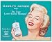 TIN SIGN NOSTALGIC ~ MARILYN MONROE LUSTRE CREME ADVERTISEMENT