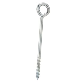 Crown Bolt 62651 1/4-Inch by 5-Inch Zinc Plated Eye Bolt Lag End, Silver: Home Improvement