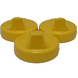 Playtex Baby Spill-Proof Cup Replacement Lids: Flat Top 3-Pack Yellow