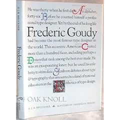 Frederic Goudy (Masters of American design)