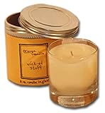 Review Essential Stuff  / orange vanilla Glass & Tin Candle