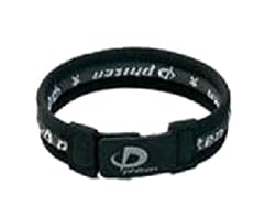 Phiten Star Bracelet, Black, M