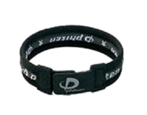 Phiten Star Bracelet, Black, M