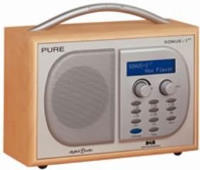 Childrens Toyshop  Electronics : Pure Sonus 1XT Talking DAB Radio Wood/Silver Radio