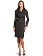 Anne Klein Womens Melange Jacket And Skirt