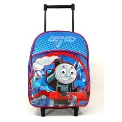 Thomas and Friends Rolling Backpack - Toddler size Thomas Wheeled Backpack